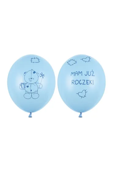 PartyDeco Balony Mi� - mam ju� roczek 30cm