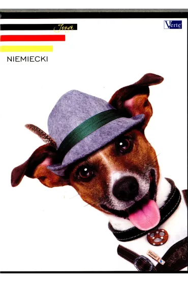 Verte Zeszyt A5 J�zyk niemiecki kratka 60 kartek