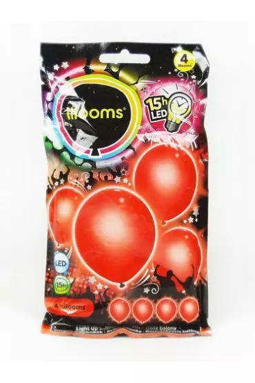 Tm Toys Balony LED 4-pak