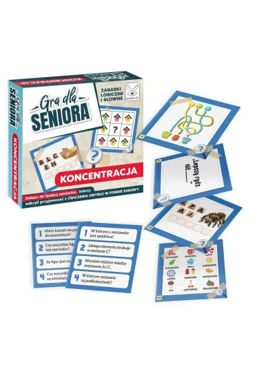 Gra dla Seniora. Koncentracja Kangur