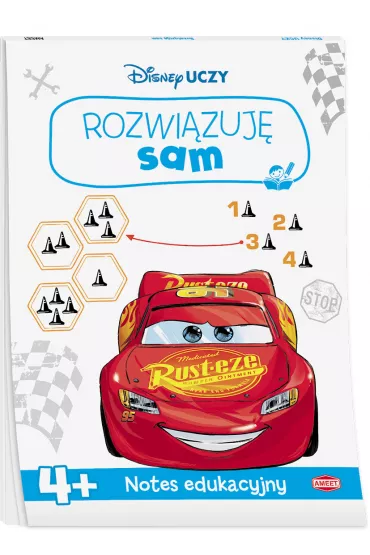 Disney uczy. Auta 3. Rozwi�zuj� sam