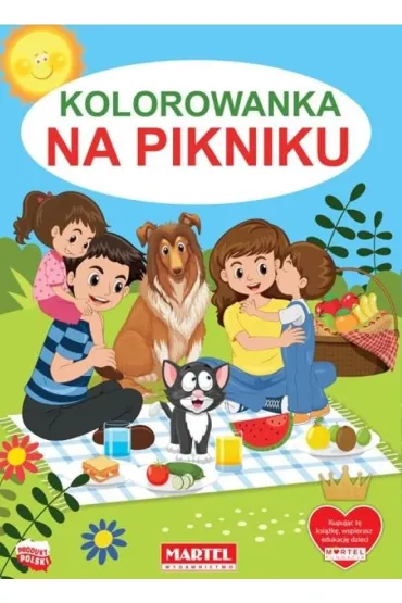 Kolorowanka Na pikniku - Jaros�aw �ukowski