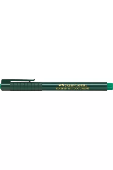 Faber-Castell Cienkopis finepen 1511 zielony 0.4mm