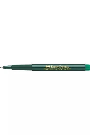 Faber-Castell Cienkopis finepen 1511 zielony 0.4mm