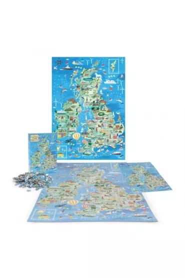 Puzzle 1000 el. Wielka Brytania i Irlandia Bopster