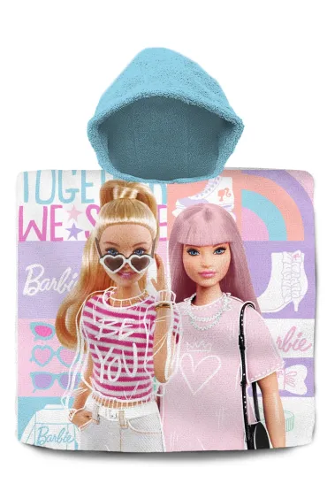 Poncho k�pielowe Barbie 120x60 cm BB00016