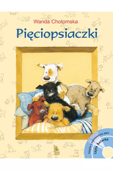 Pi�ciopsiaczki + CD - Wanda Chotomska