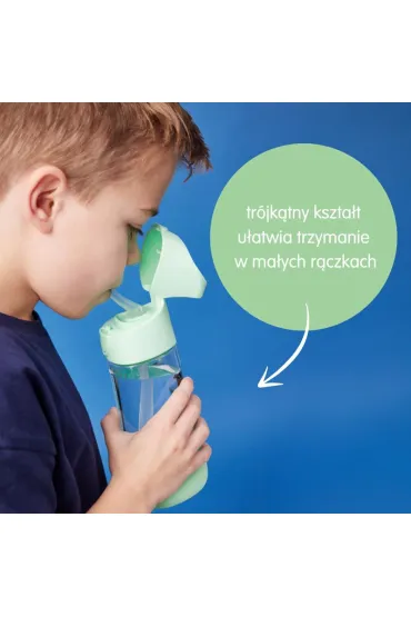b.box Butelka tritanowa ze s�omk� Spearmint 450 ml