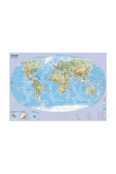 Demart Plansza edukacyjna �wiat 1: 60 000 000
