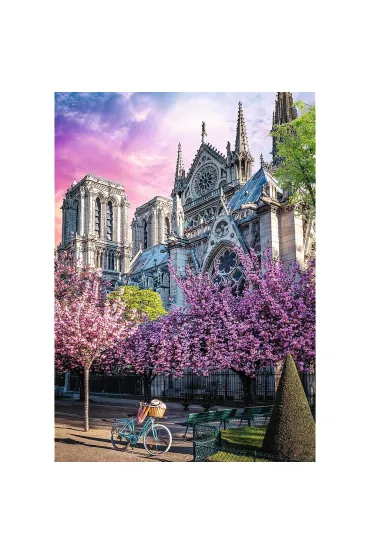 Puzzle 1000 el. Katedra Notre-Dame w Pary�u Trefl