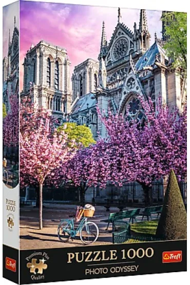 Puzzle 1000 el. Katedra Notre-Dame w Pary�u Trefl