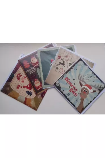 Art Nuvo Karnet �wi�teczny Vintage