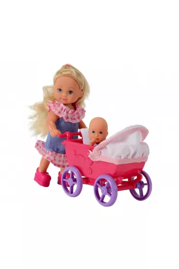 Lalka 12 cm Evi Doll Walk SIMBA 105736214 - Love Evi