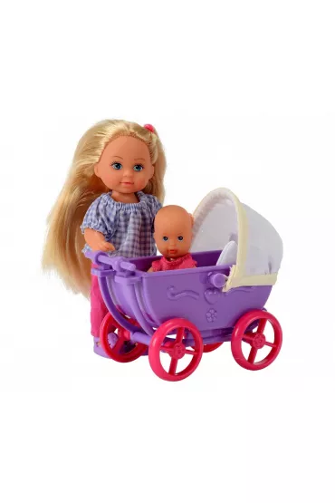Lalka 12 cm Evi Doll Walk SIMBA 105736214 - Love Evi