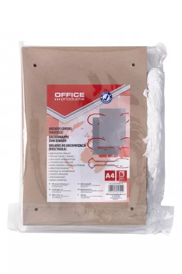 Office Products Fascyku�a A4 br�zowa 220x320mm 25 szt.