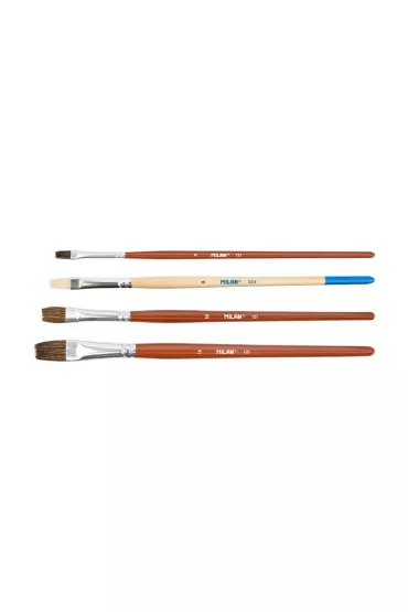 Milan P�dzle serii 121, nr 4, 10, 16 i serii 524, nr 8 4 szt.