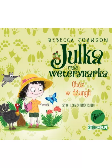 Audiobook CD MP3 Ob�z w d�ungli. Julka ma�a weterynarka. Tom 12 - Rebecca Johnson