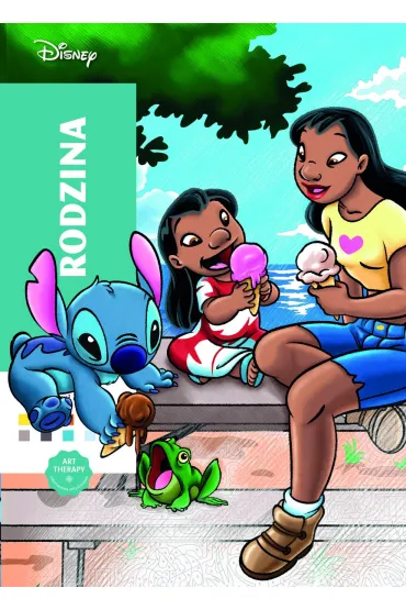 Art therapy. Kolorowanka antystresowa. Disney. Rodzina. Zagadkowe rysunki - Alexandre Karam