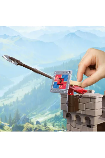 Playmobil Knights Du�y zamek rycerzy herbu Lew 72112