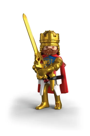 Playmobil Knights Du�y zamek rycerzy herbu Lew 72112