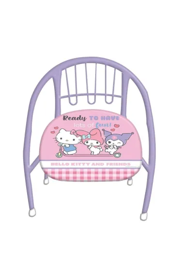 Krzese�ko dzieci�ce metalowe Hello Kitty