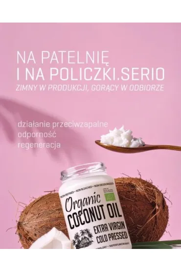 Diet-Food Olej kokosowy virgin 1 l Bio