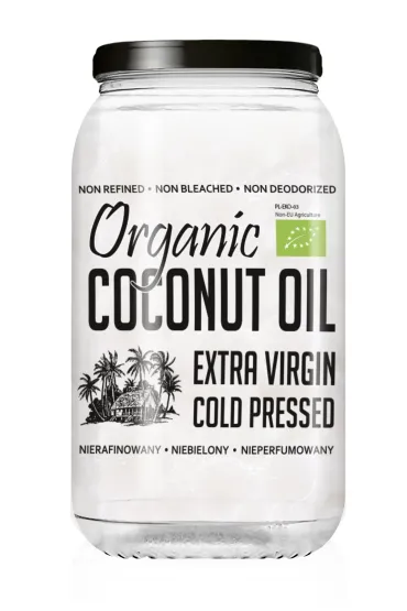 Diet-Food Olej kokosowy virgin 1 l Bio