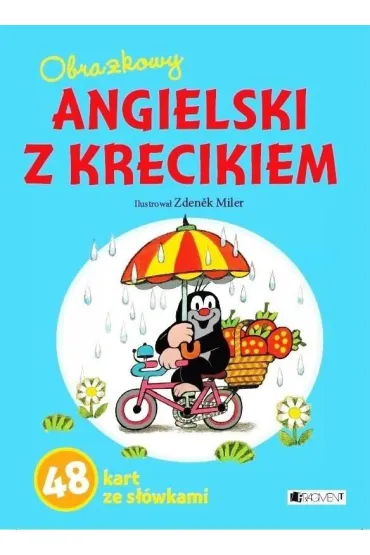 Obrazkowy angielski z krecikiem (niebieski)