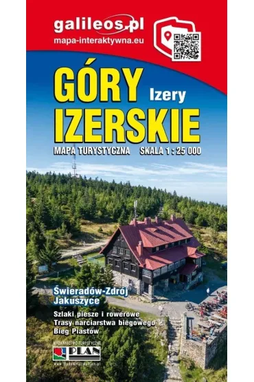 G�RY IZERSKIE- IZERY - MAPA 1 : 25 000 - 2025
