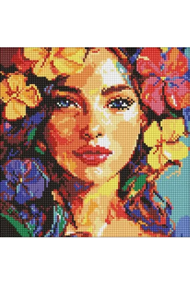 Ideyka Diamentowa mozaika - Tropikalne marzenie 30x30cm