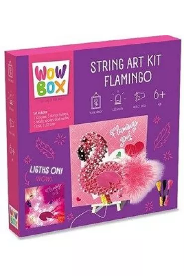 Zestaw sznurkowy String Art Flaming WOW536334 Tm Toys