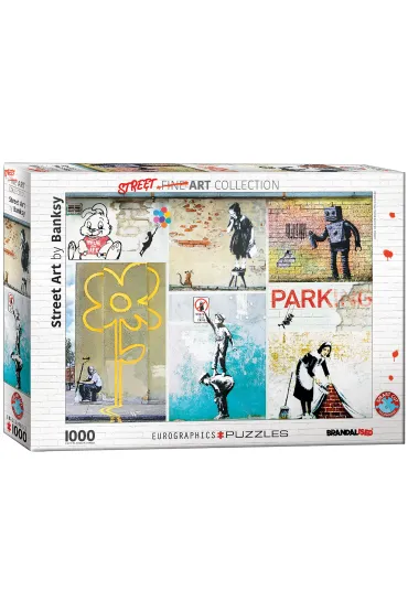 Puzzle 1000 el. Banksy Street Art. Eurographics