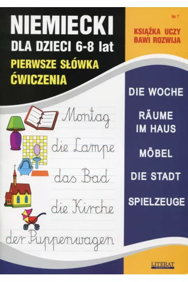 Niemiecki dla dzieci 6-8 lat. Zeszyt 7 - Joanna Bednarska, Monika von Basse