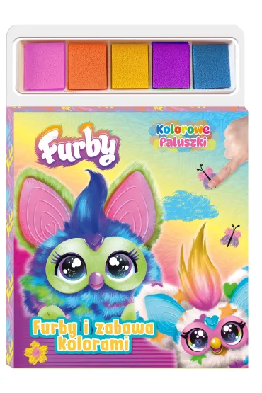 Furby i zabawa kolorami. Furby. Kolorowe Paluszki