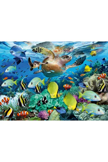 Puzzle 150 el. XXL Podwodny raj Ravensburger