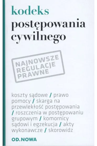 KPC Kodeks post�powania cywilnego. Stan prawny na 01.09.2015 (laminat)