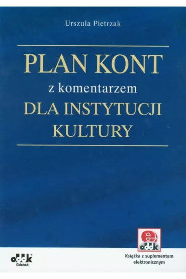 Plan kont z komentarzem dla instytucji kultury - Urszula Pietrzak
