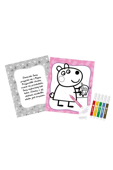 Peppa Pig. Ulubione kolorowanki 3. Zabawa kolorami