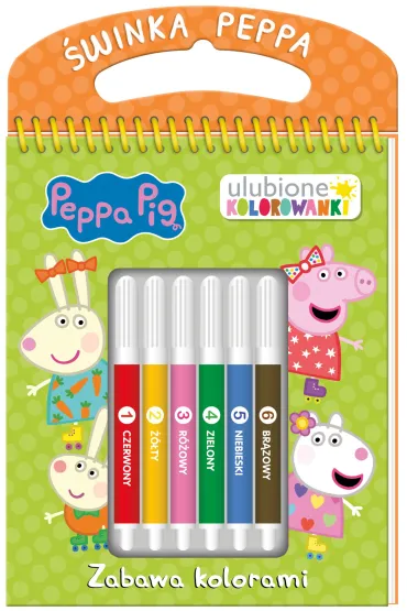 Peppa Pig. Ulubione kolorowanki 3. Zabawa kolorami
