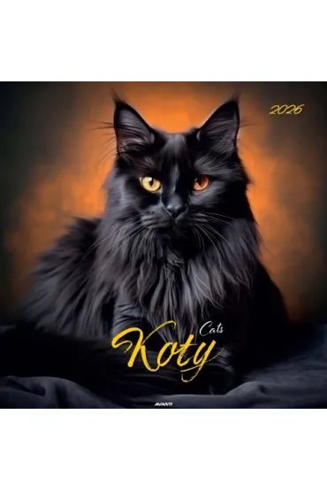 Kalendarze �cienne Kalendarz �cienny du�y 2026 Koty KD-21