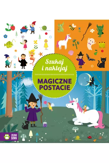 Szukaj i naklejaj. Magiczne postacie
