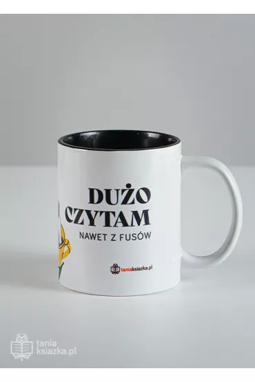 TanioKsikowy kubek - Duo czytam. Nawet z fusw 330 ml