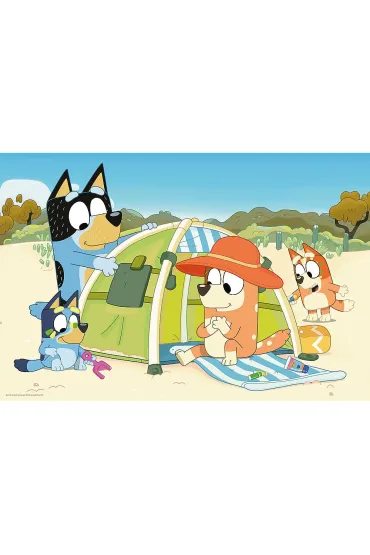 Puzzle maxi 24 el. Wspania�y dzie� Bluey Trefl