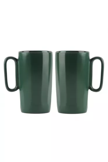 Vialli Design Kubki ceramiczne z uszkiem Fuori 30091 2 x 330 ml