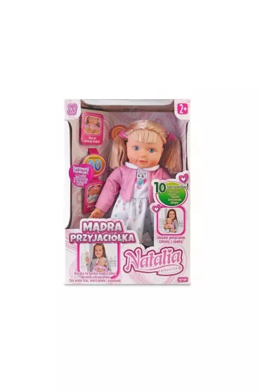 Lalka Natalia m�dra przyjaci�ka 41cm Artyk