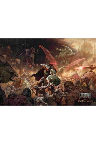 Puzzle 1000 el. Doom The Dark Ages Slayer's Rage Good Loot
