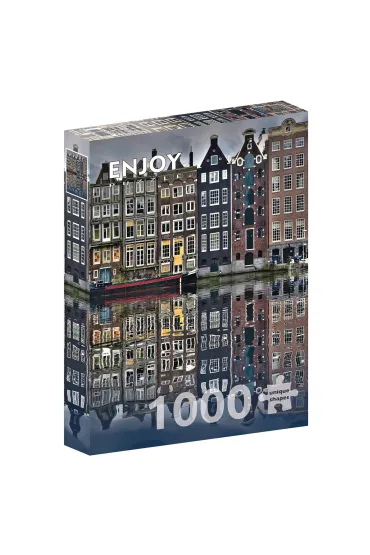 Puzzle 1000 el. Amsterdam, Niderlandy Enjoy