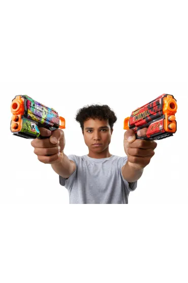 PISTOLET X-SHOT WYRZUTNIA SKINS FLUX STRZALKI ZURU