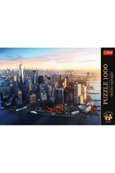 Puzzle 1000 el. Premium Plus Quality Photo Odyssey: Manhattan, Nowy Jork Trefl