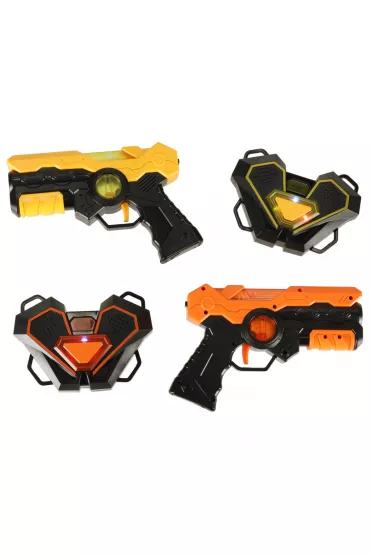 Paintball laserowy pistolet x 2 z tarcz� x 2 na podczerwie�